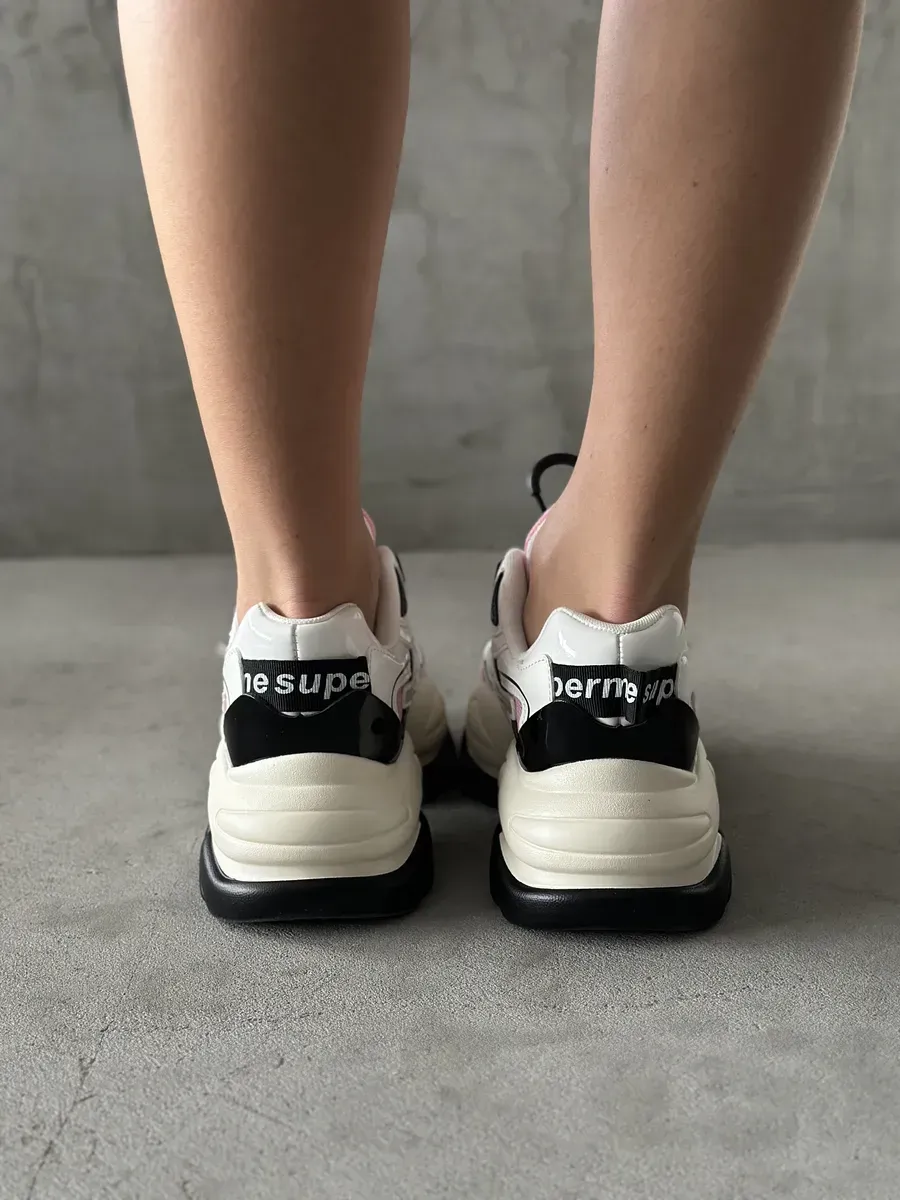 Кроссовки женские экокожа