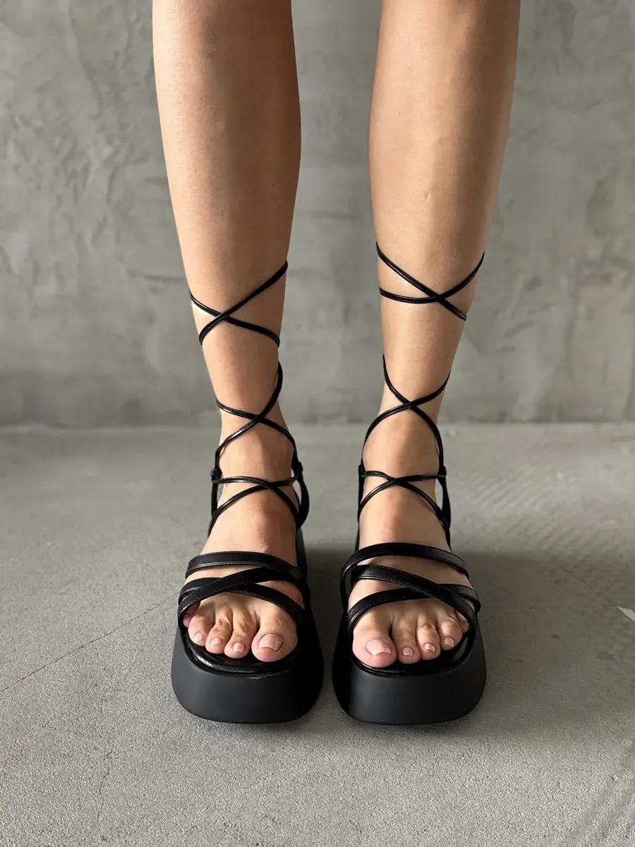 Босоножки женские экокожа