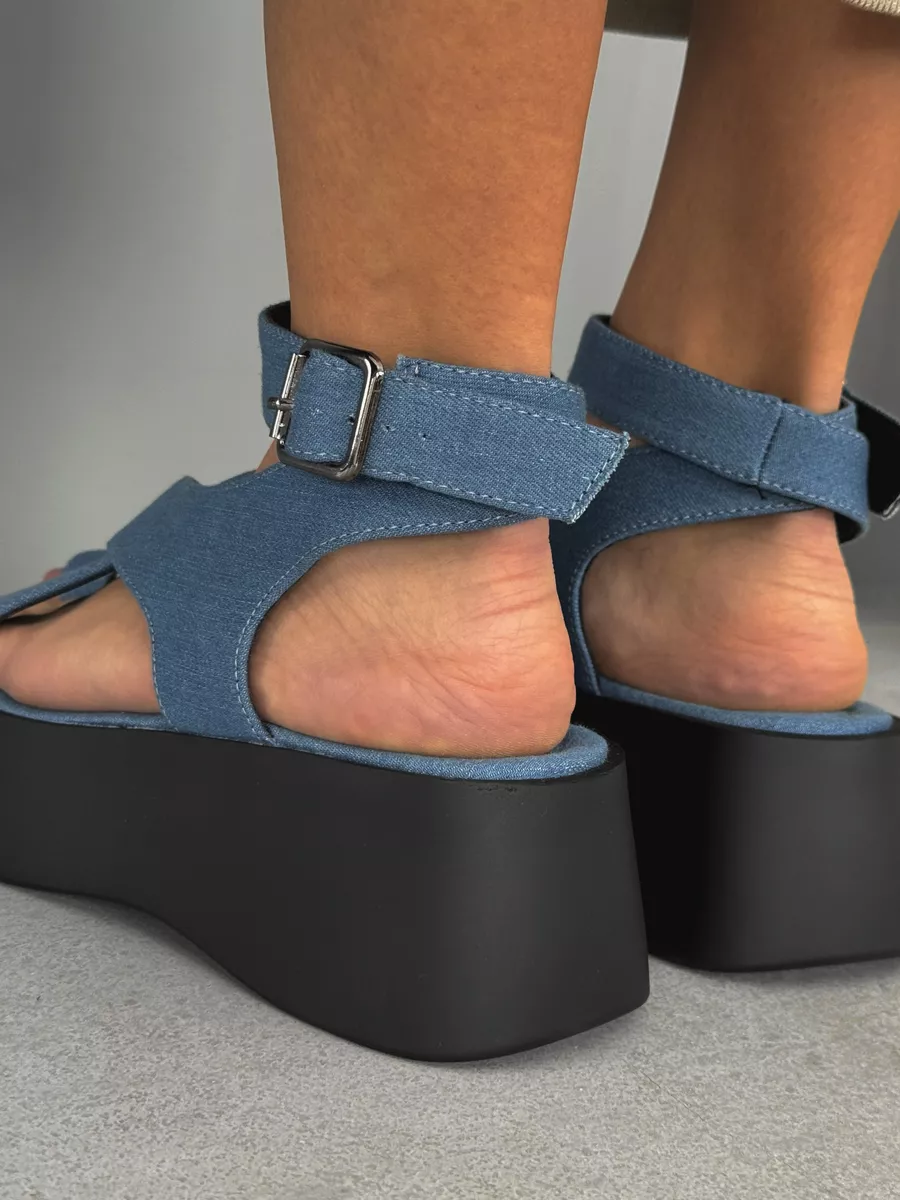 Босоножки женские текстиль