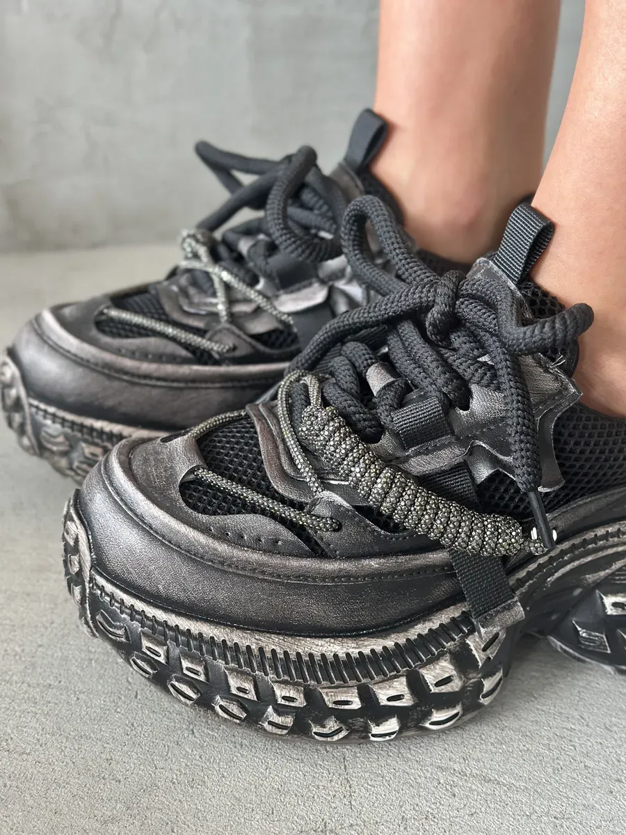 Кроссовки женские экокожа