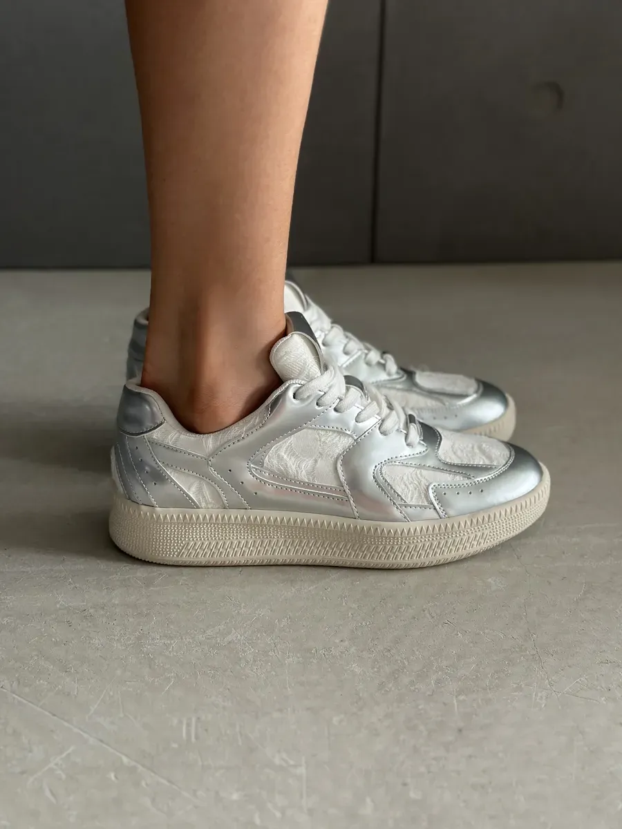 Кеды женские экокожа