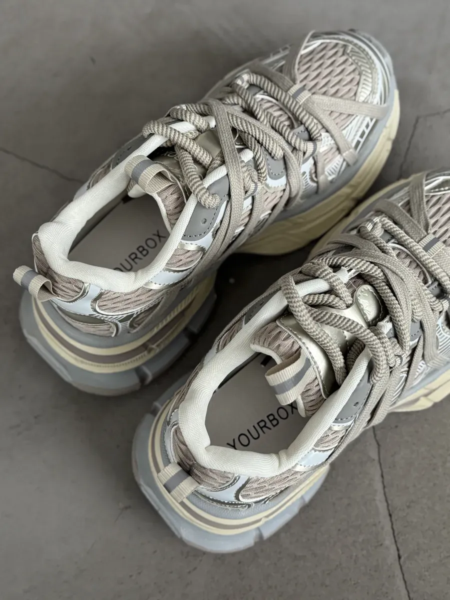 Кроссовки женские текстиль экокожа