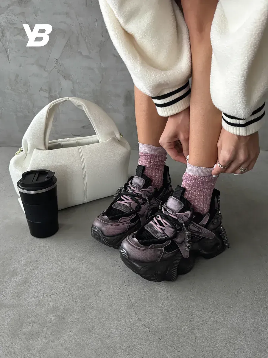 Кроссовки женские экокожа