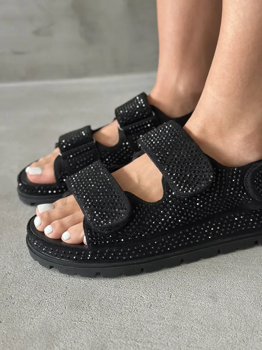 Босоножки женские текстиль