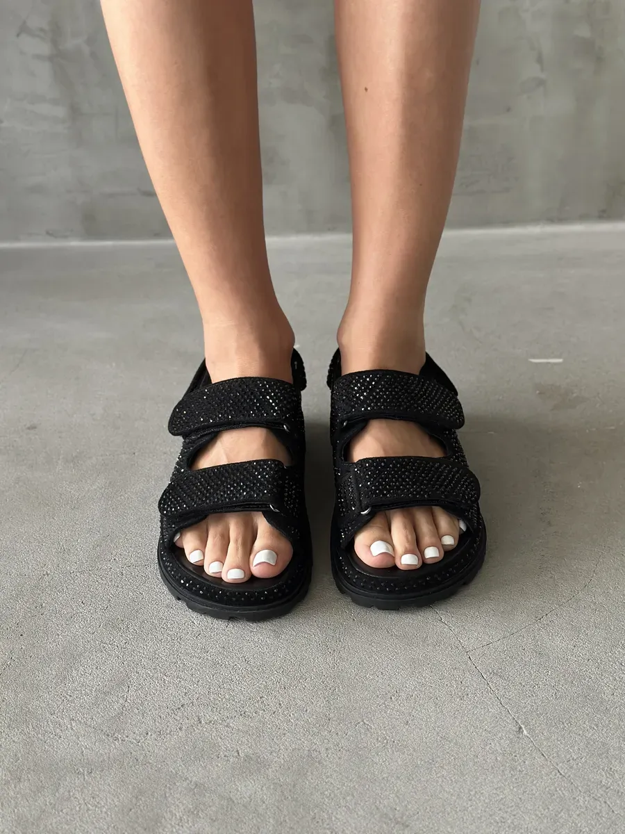 Босоножки женские текстиль