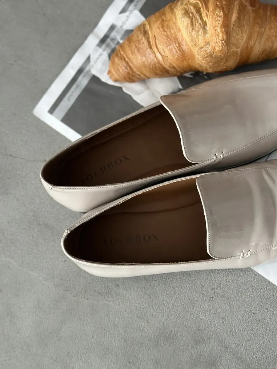 Лоферы женские экокожа