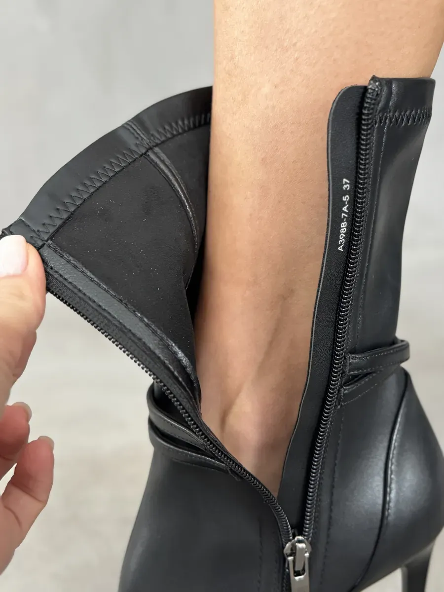 Ботильоны женские экокожа