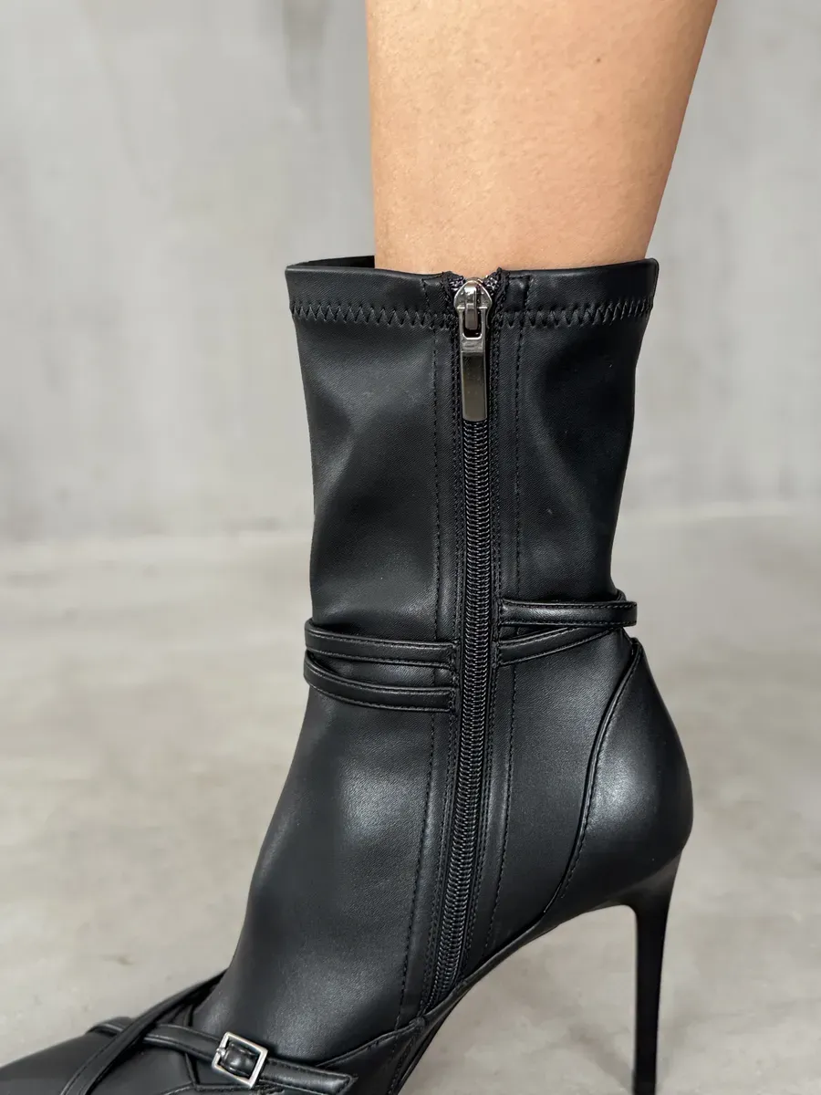 Ботильоны женские экокожа