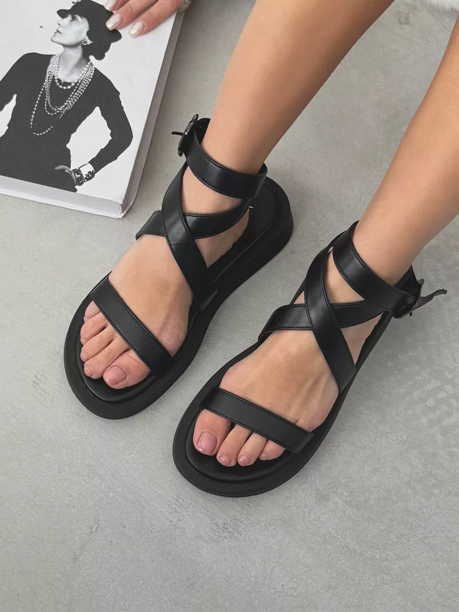 Босоножки женские экокожа