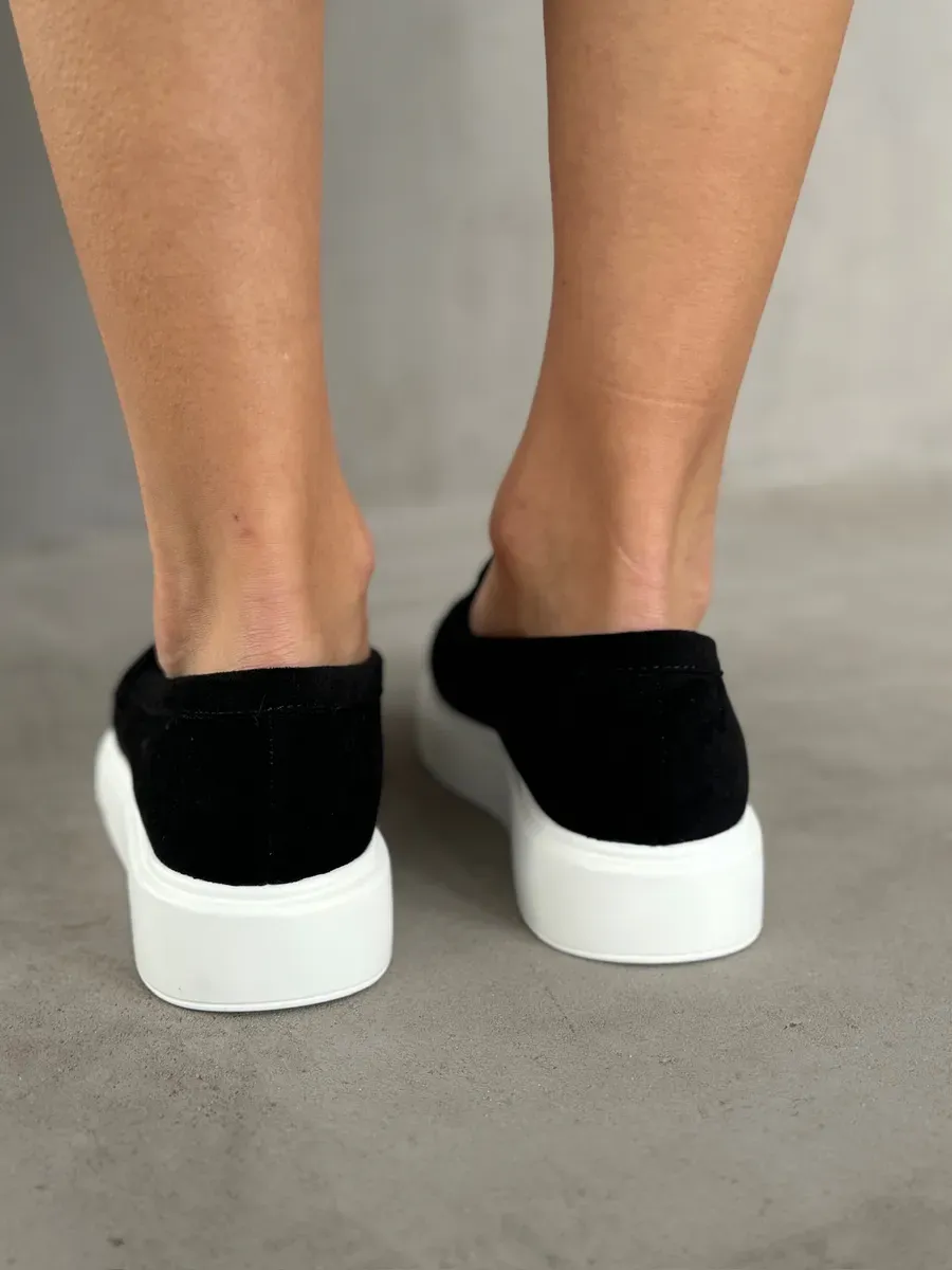 Лоферы женские текстиль