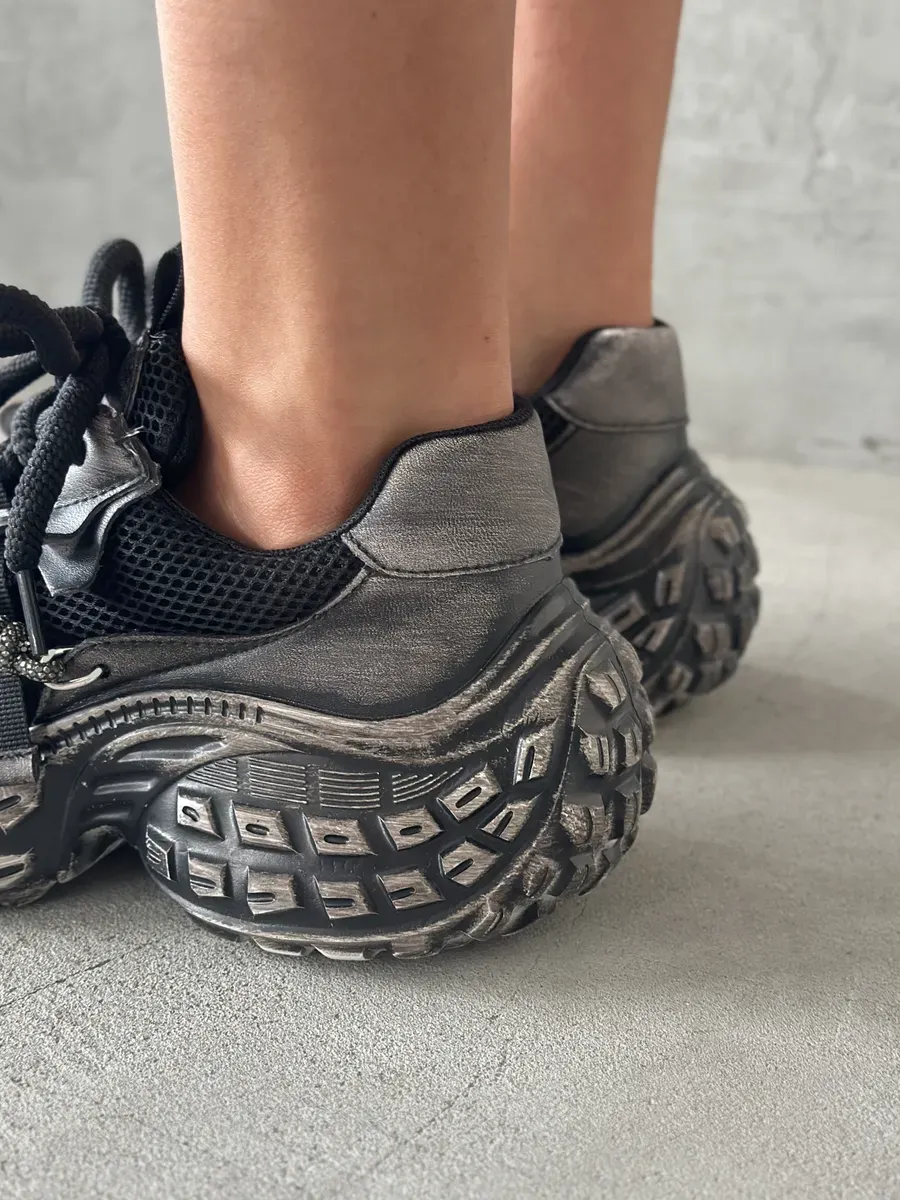 Кроссовки женские экокожа