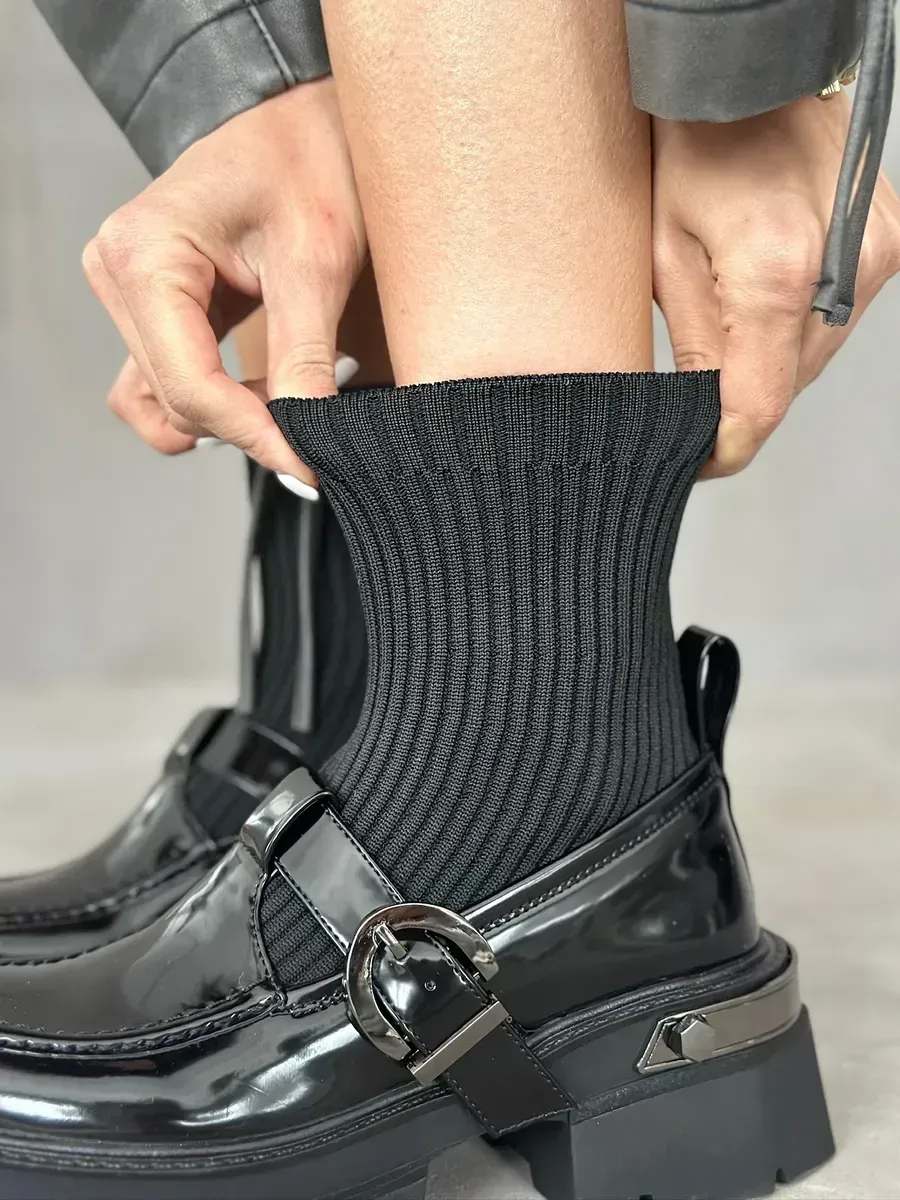 Ботинки женские экокожа