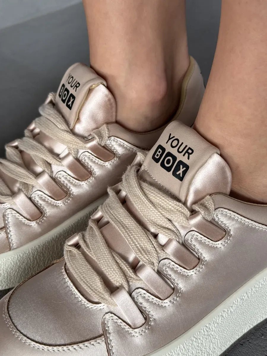 Кеды женские текстиль натуральная кожа