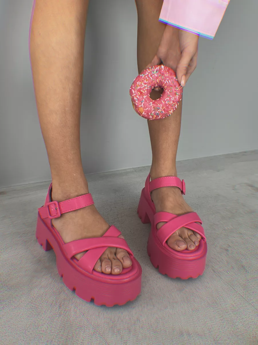 Босоножки женские экокожа