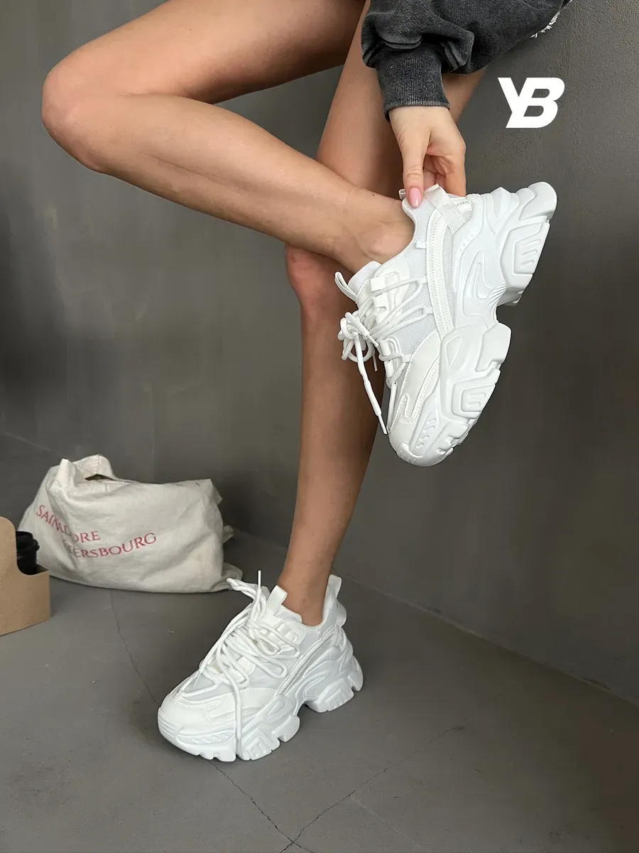 Кроссовки женские экокожа