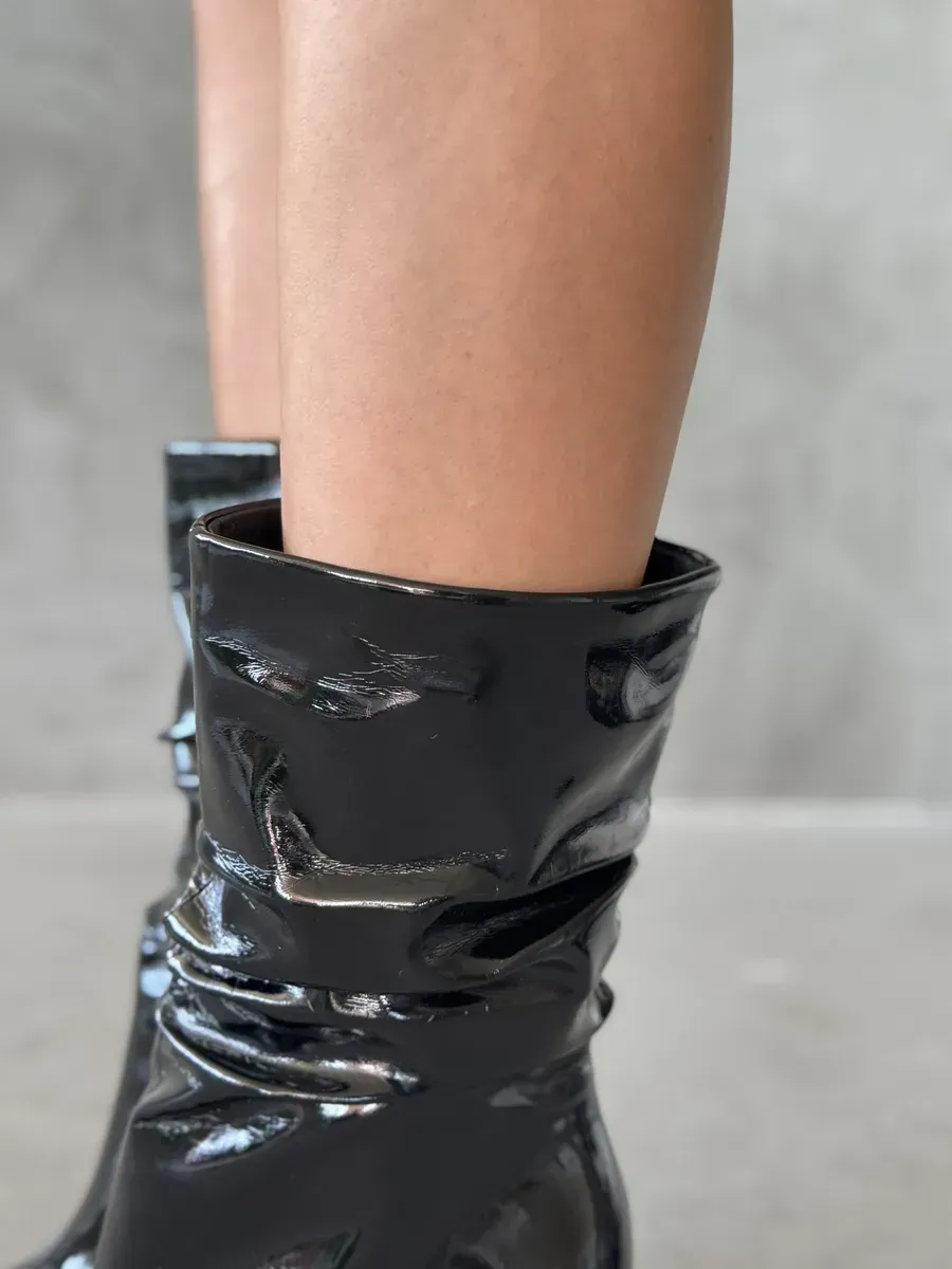 Сапоги женские экокожа