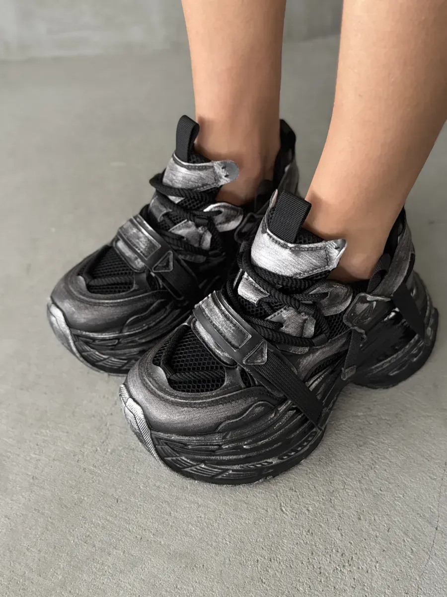 Кроссовки женские экокожа