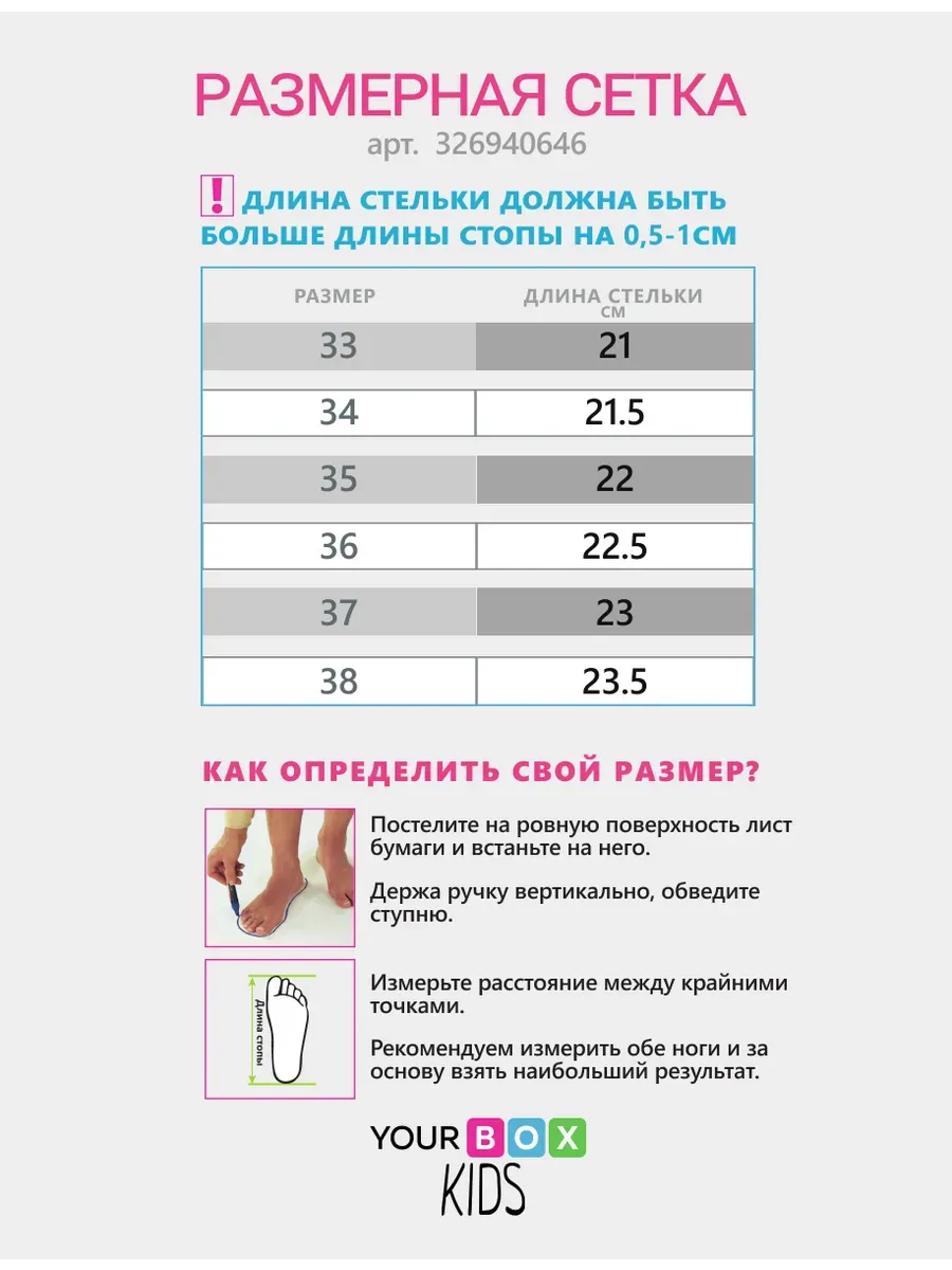 Босоножки детские