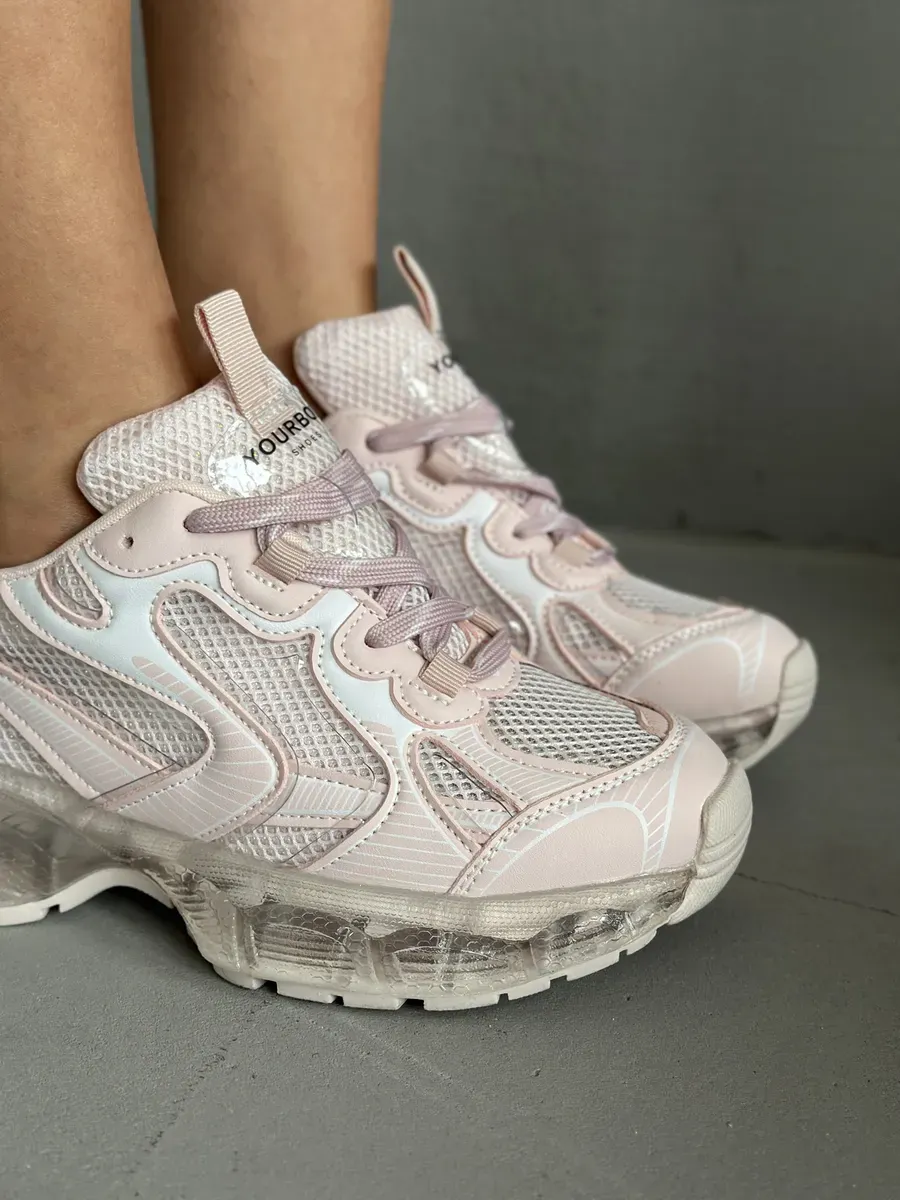 Кроссовки женские экокожа