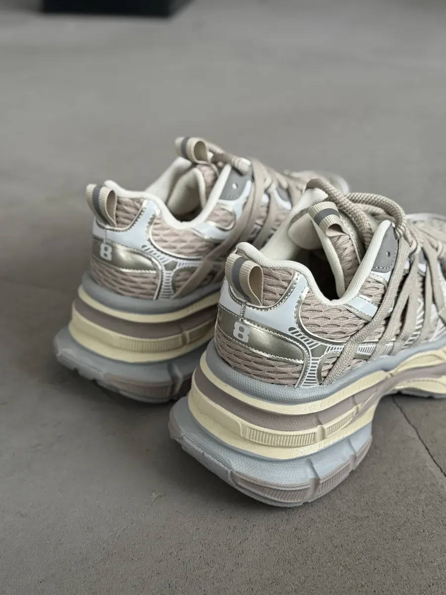 Кроссовки женские текстиль экокожа