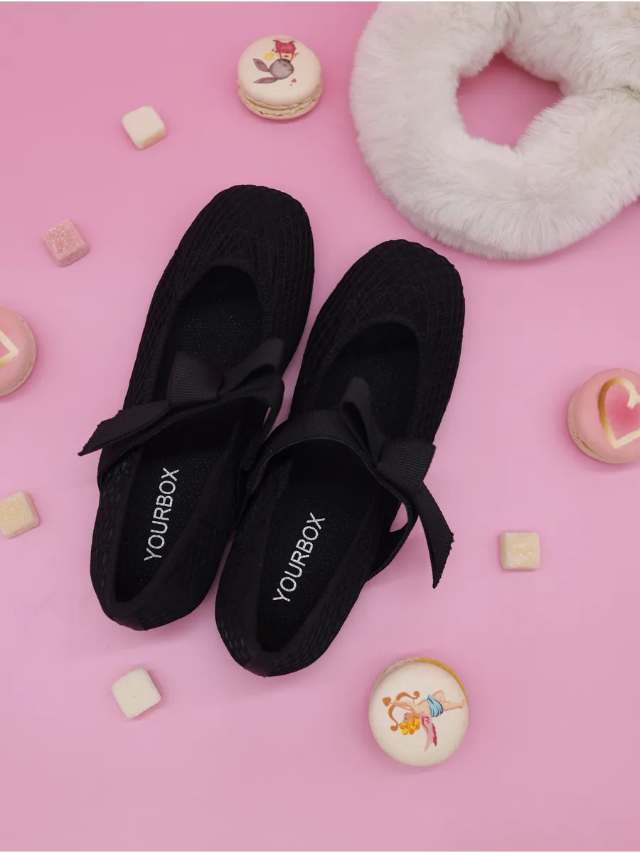 Балетки подростковые летние в сетку