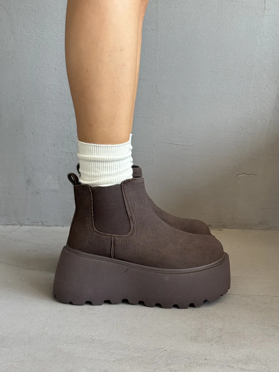 Ботинки женские текстиль шерсть