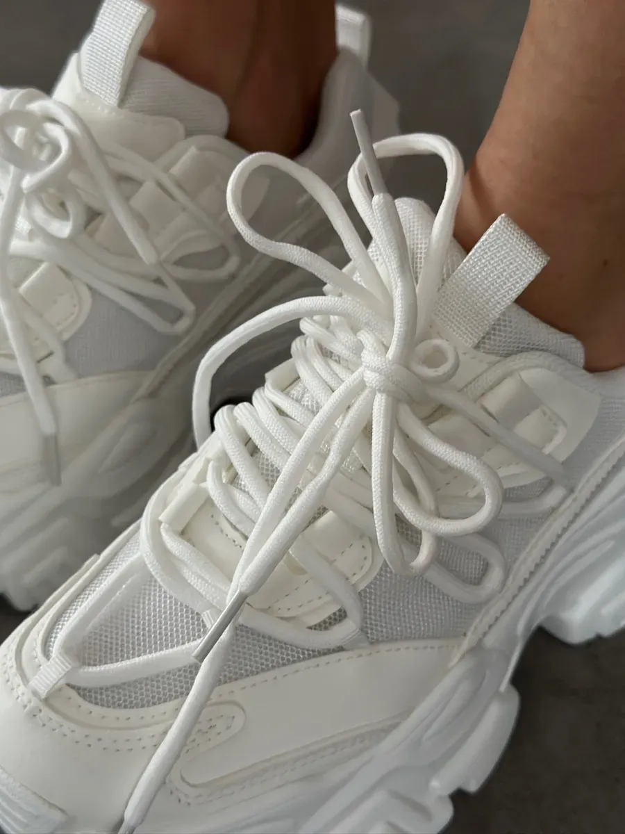 Кроссовки женские экокожа