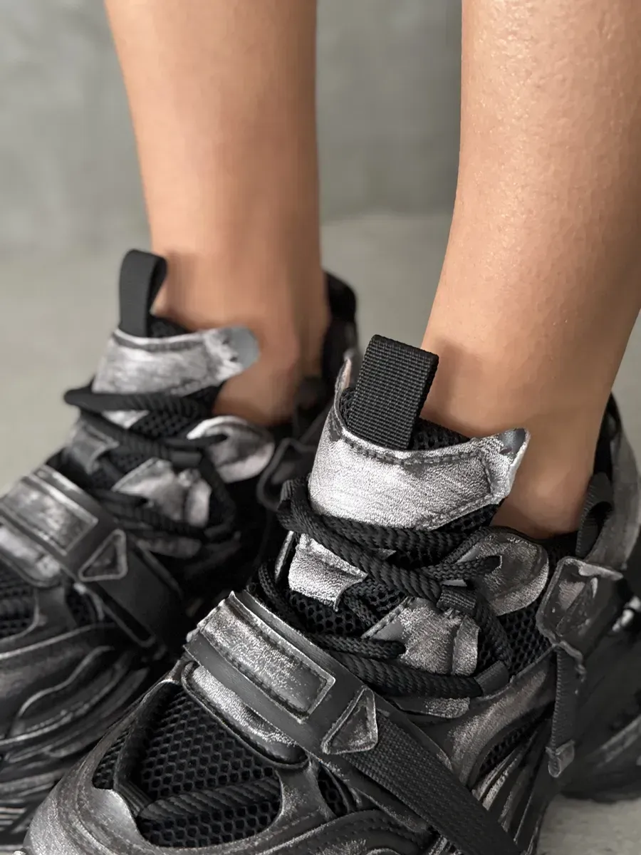 Кроссовки женские экокожа