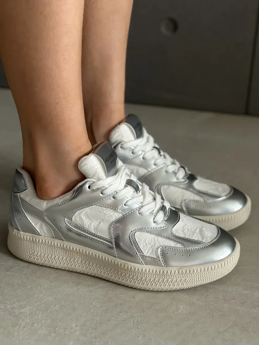 Кеды женские экокожа