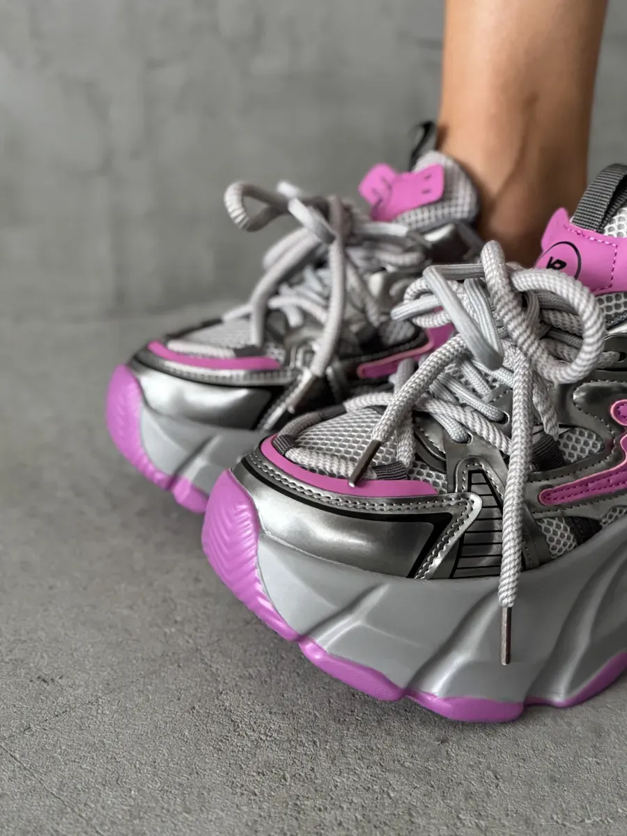 Кроссовки женские экокожа