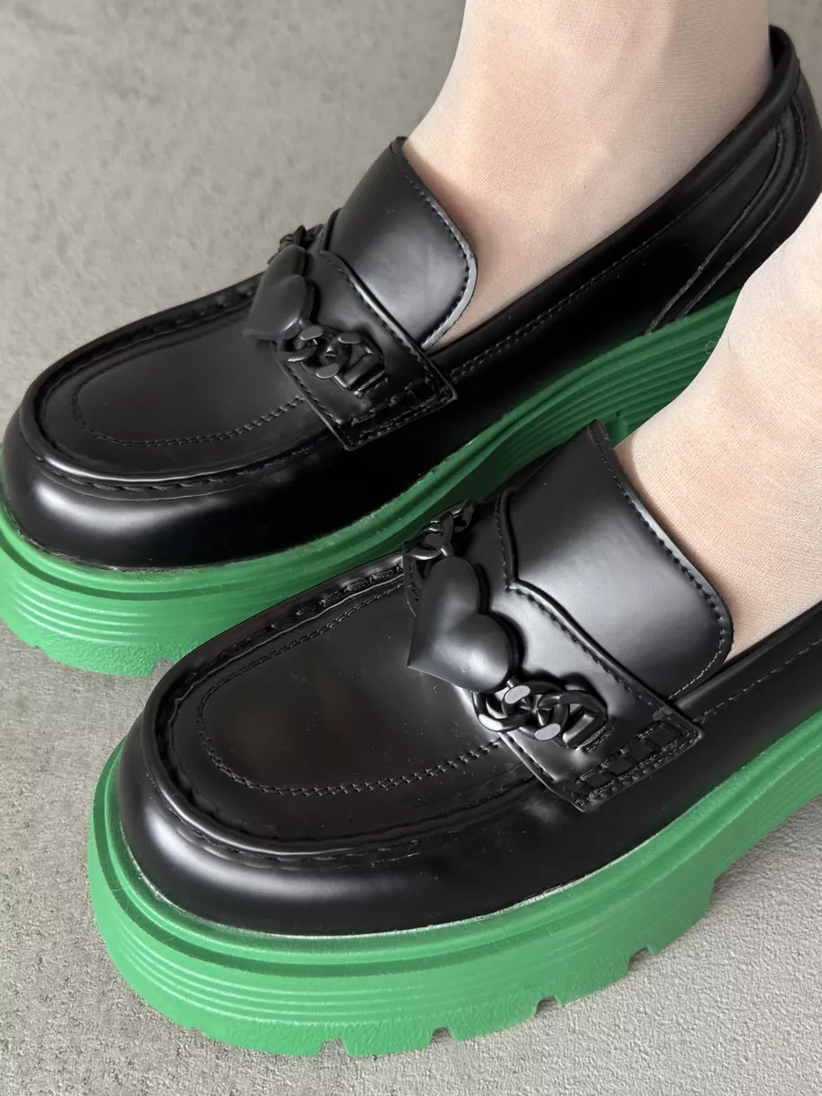 Лоферы женские экокожа