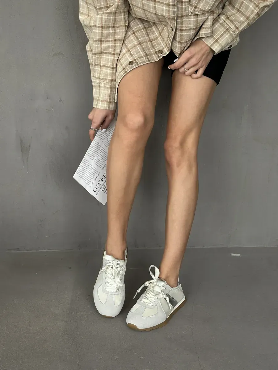 Кеды женские экокожа