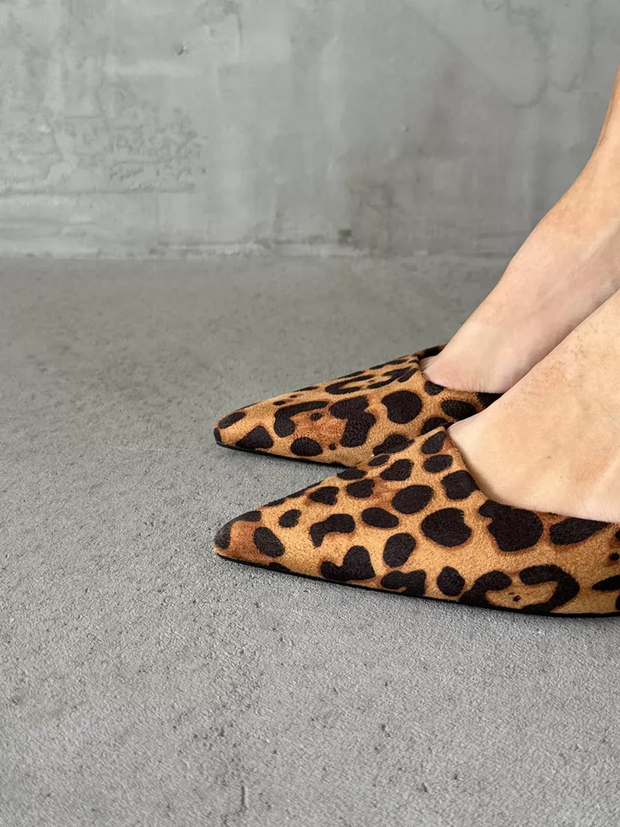 Туфли женские экозамша