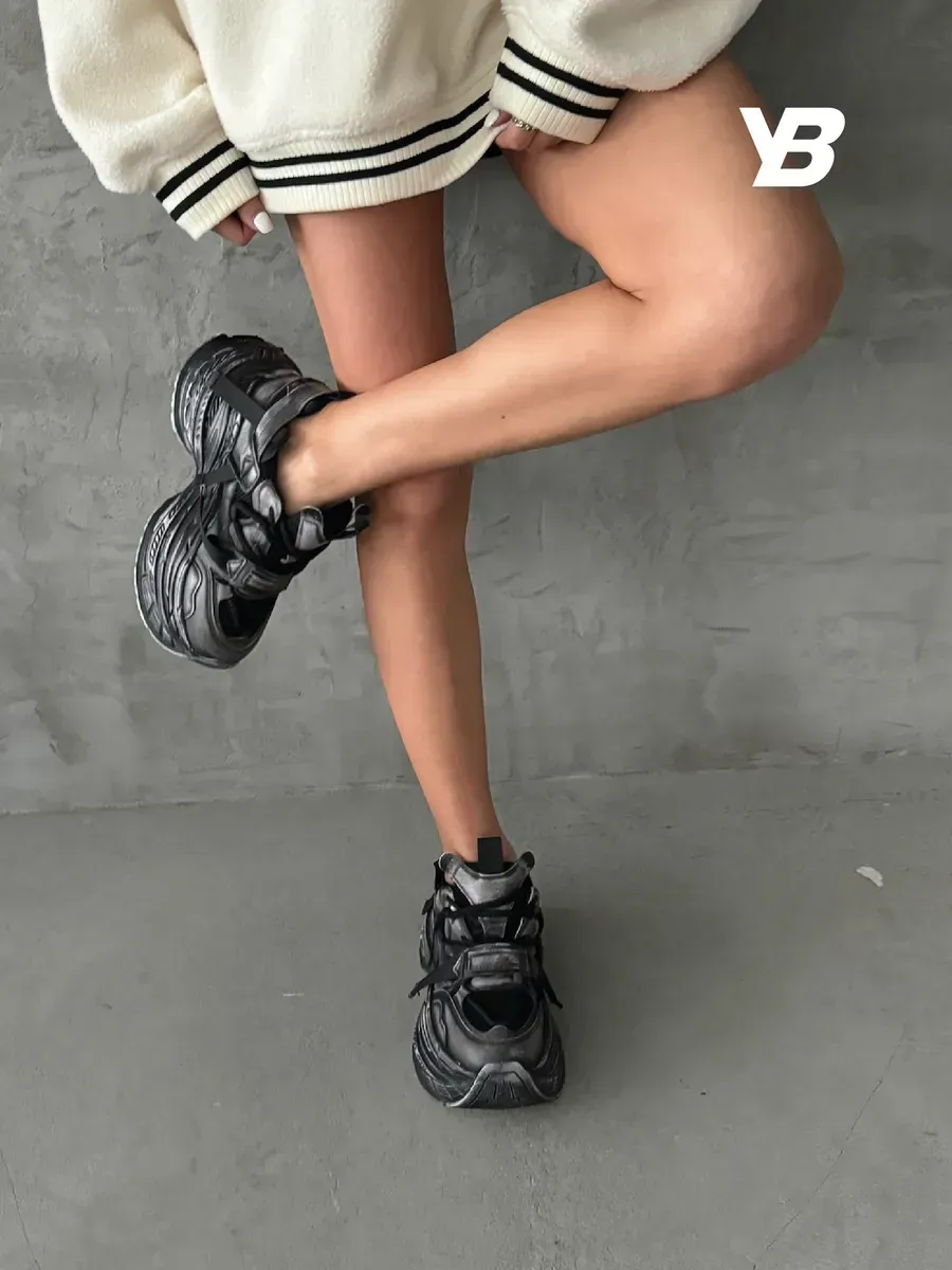 Кроссовки женские экокожа