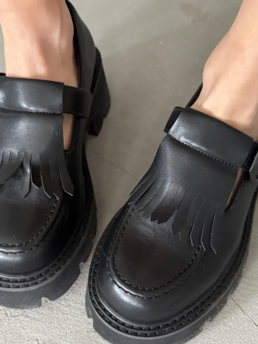 Лоферы женские экокожа