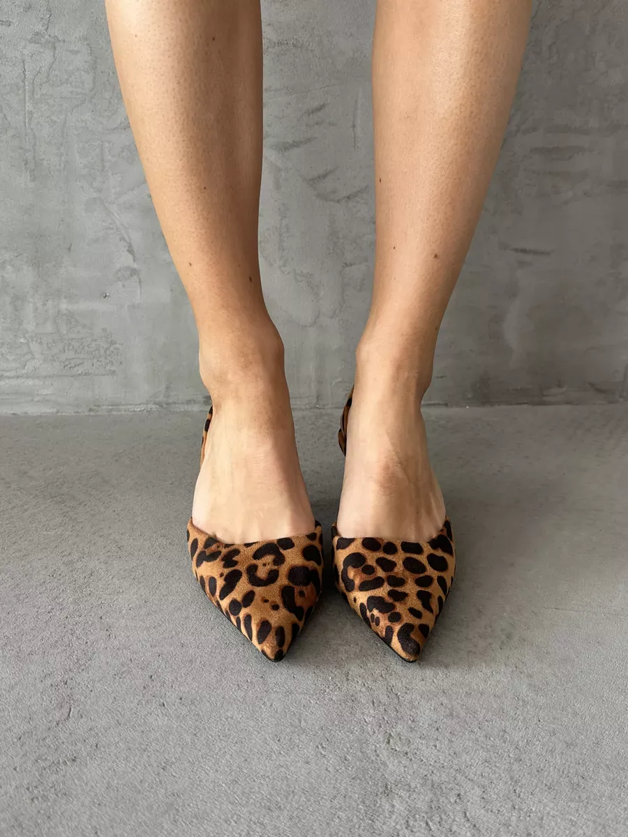 Туфли женские экозамша