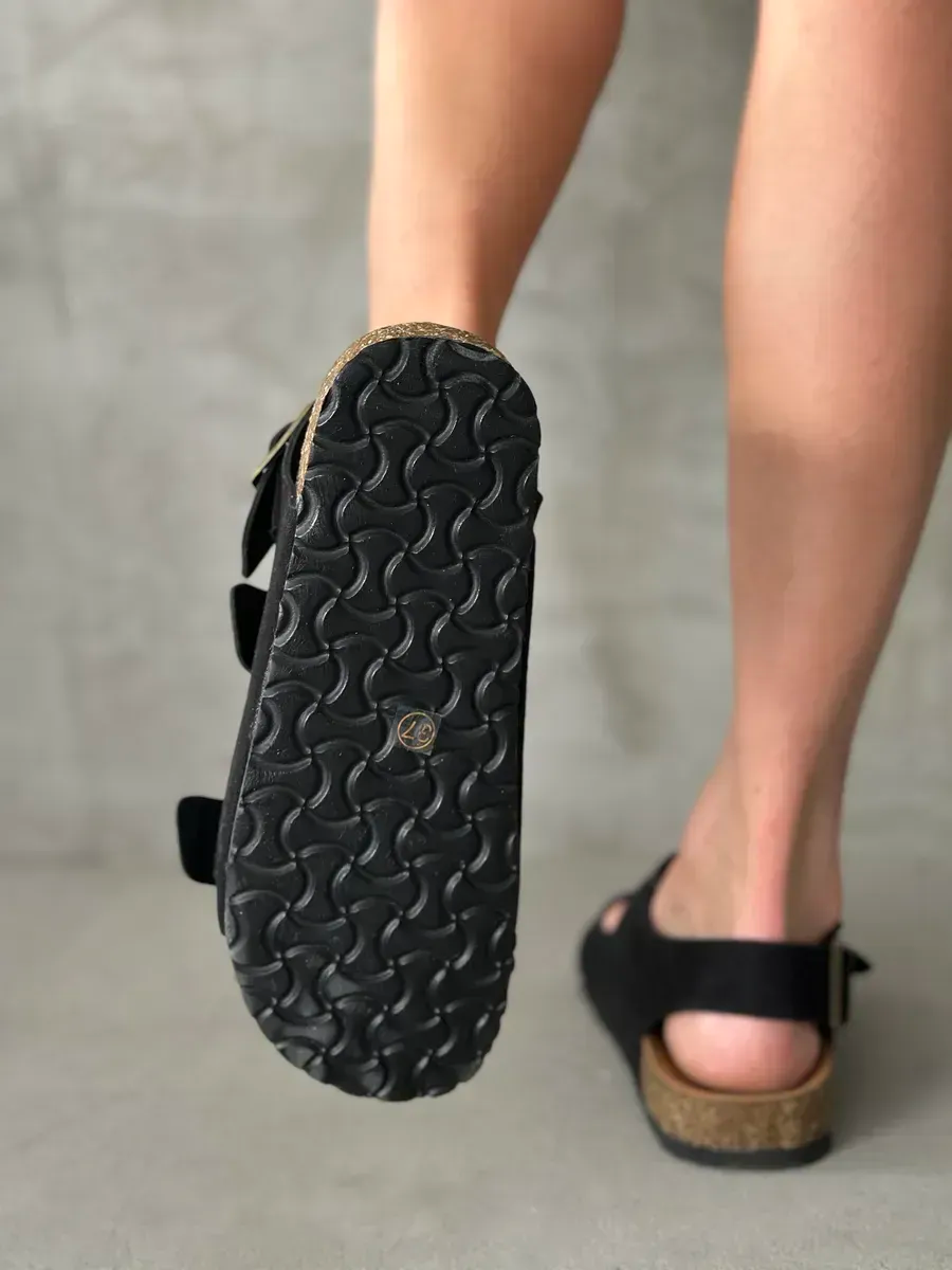 Босоножки женские натуральная замша