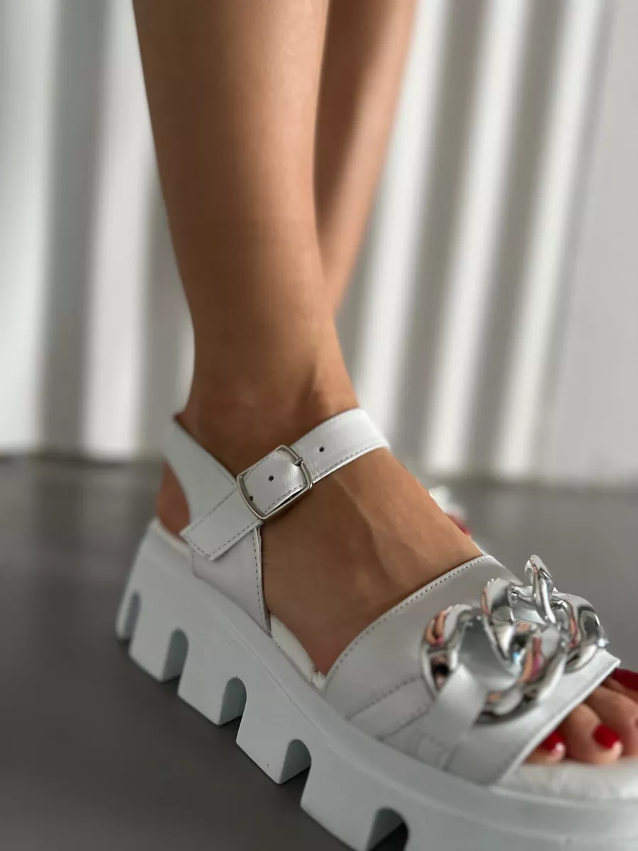 Босоножки женские кожа