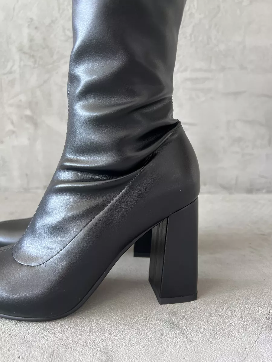 Ботфорты женские экокожа