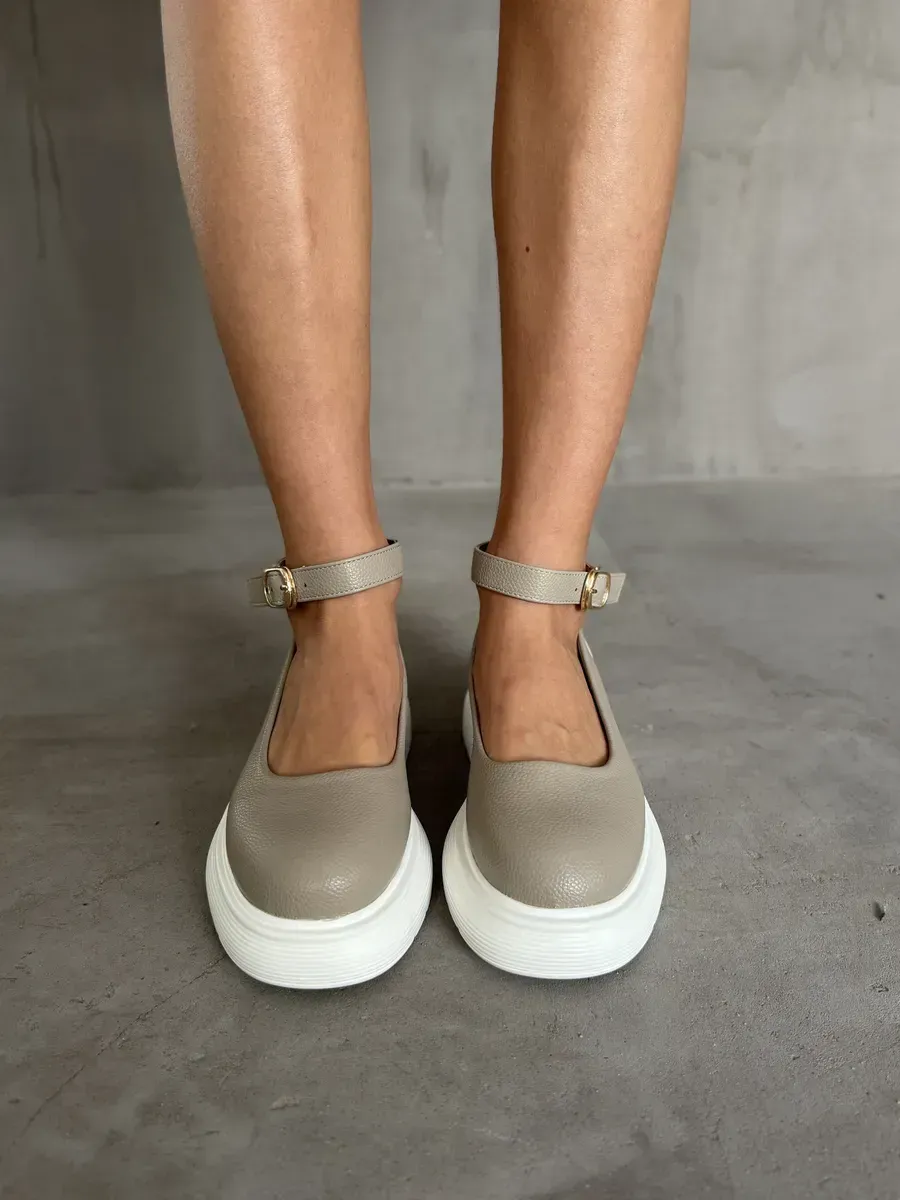 Лоферы женские экокожа