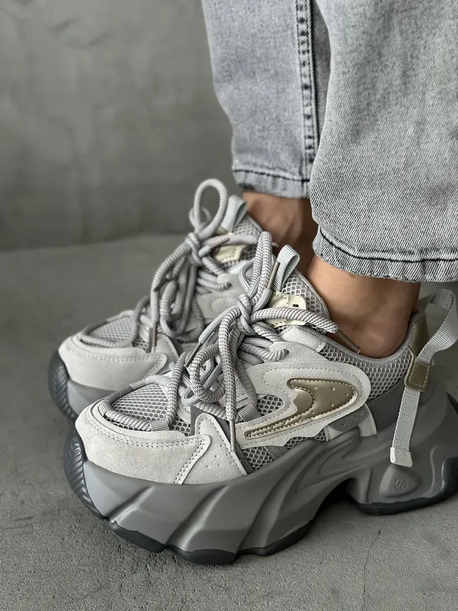 Кроссовки женские экокожа