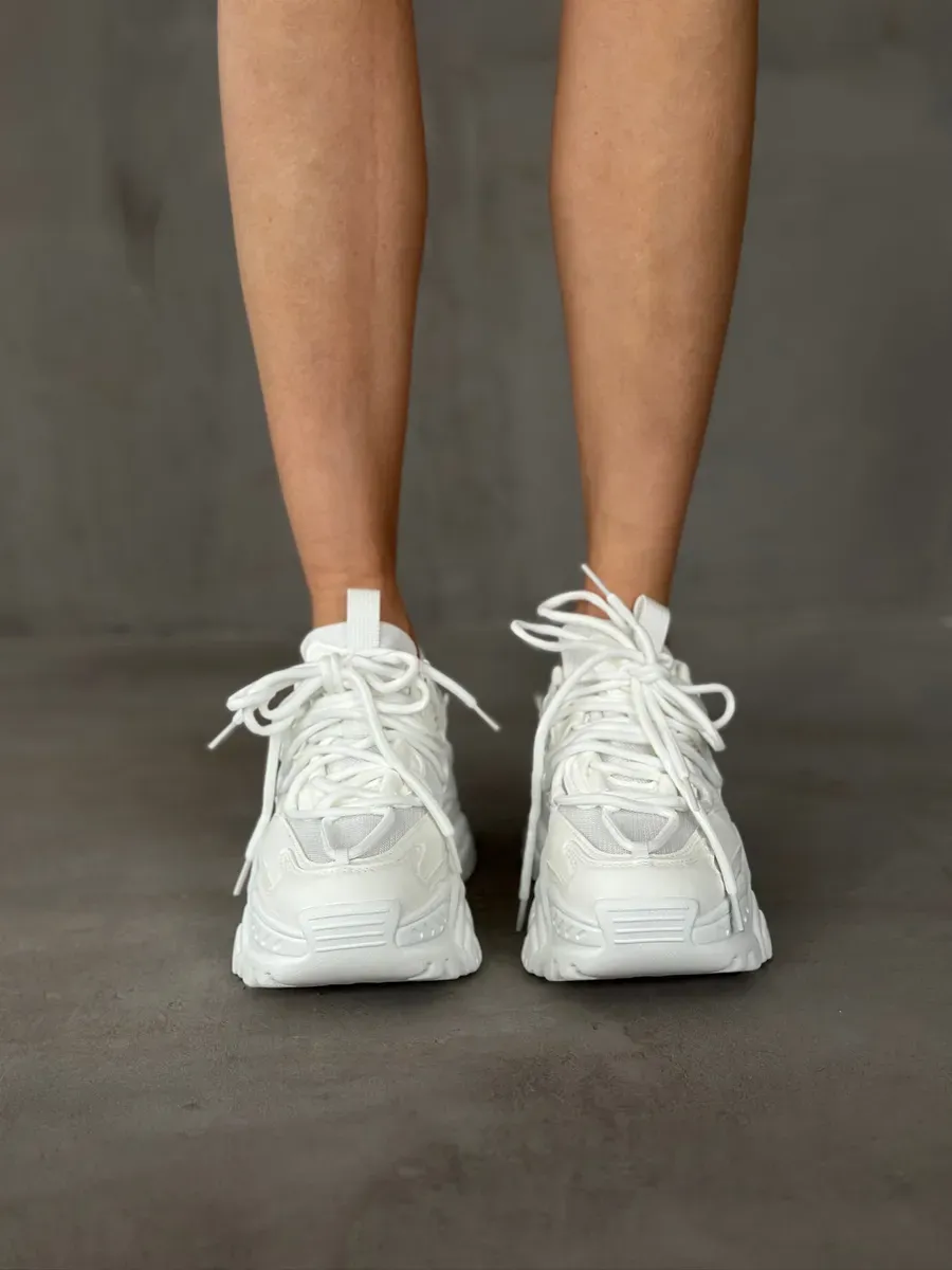 Кроссовки женские экокожа