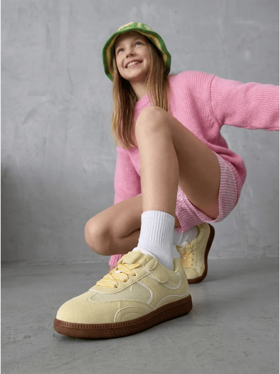 Кроссовки детские весна дышащие спортивные