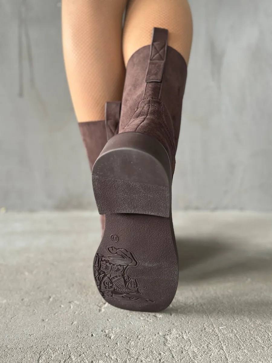 Ботинки женские текстиль шерсть