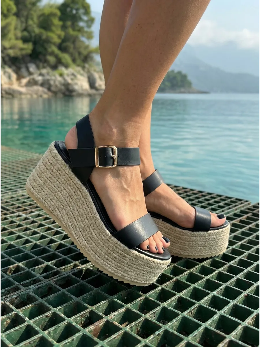 Босоножки женские экокожа