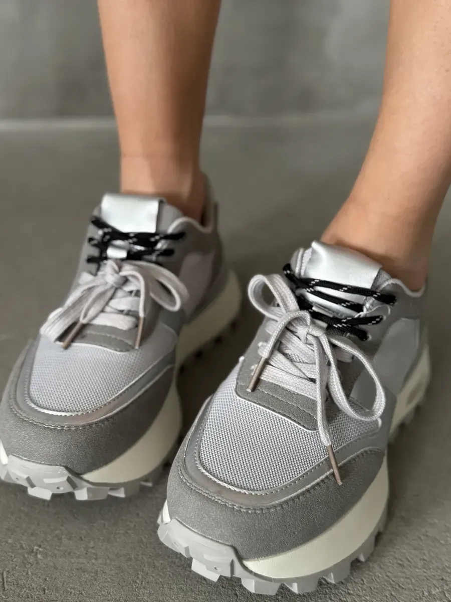 Кроссовки женские экокожа