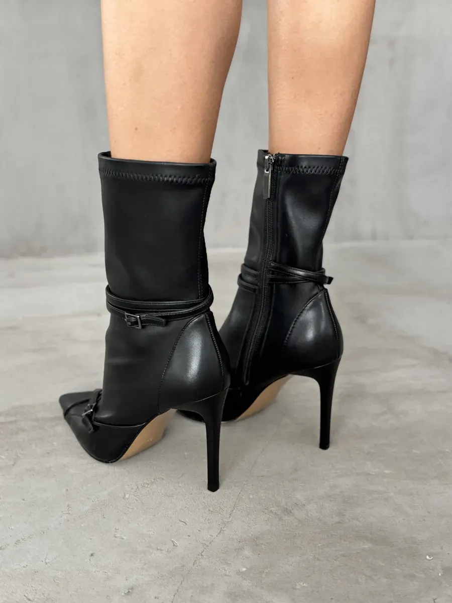 Ботильоны женские экокожа