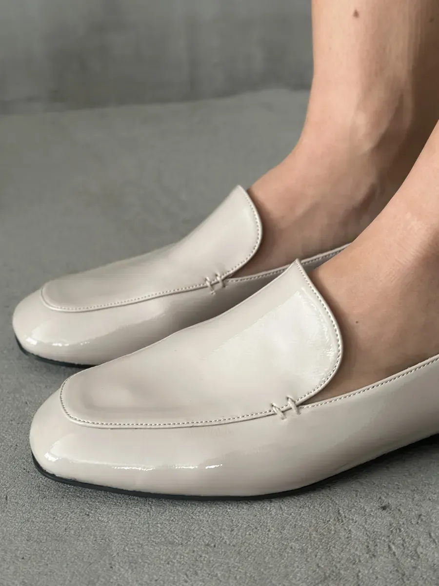 Лоферы женские экокожа