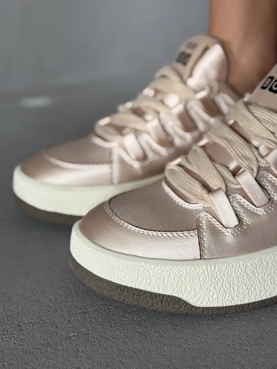 Кеды женские текстиль натуральная кожа