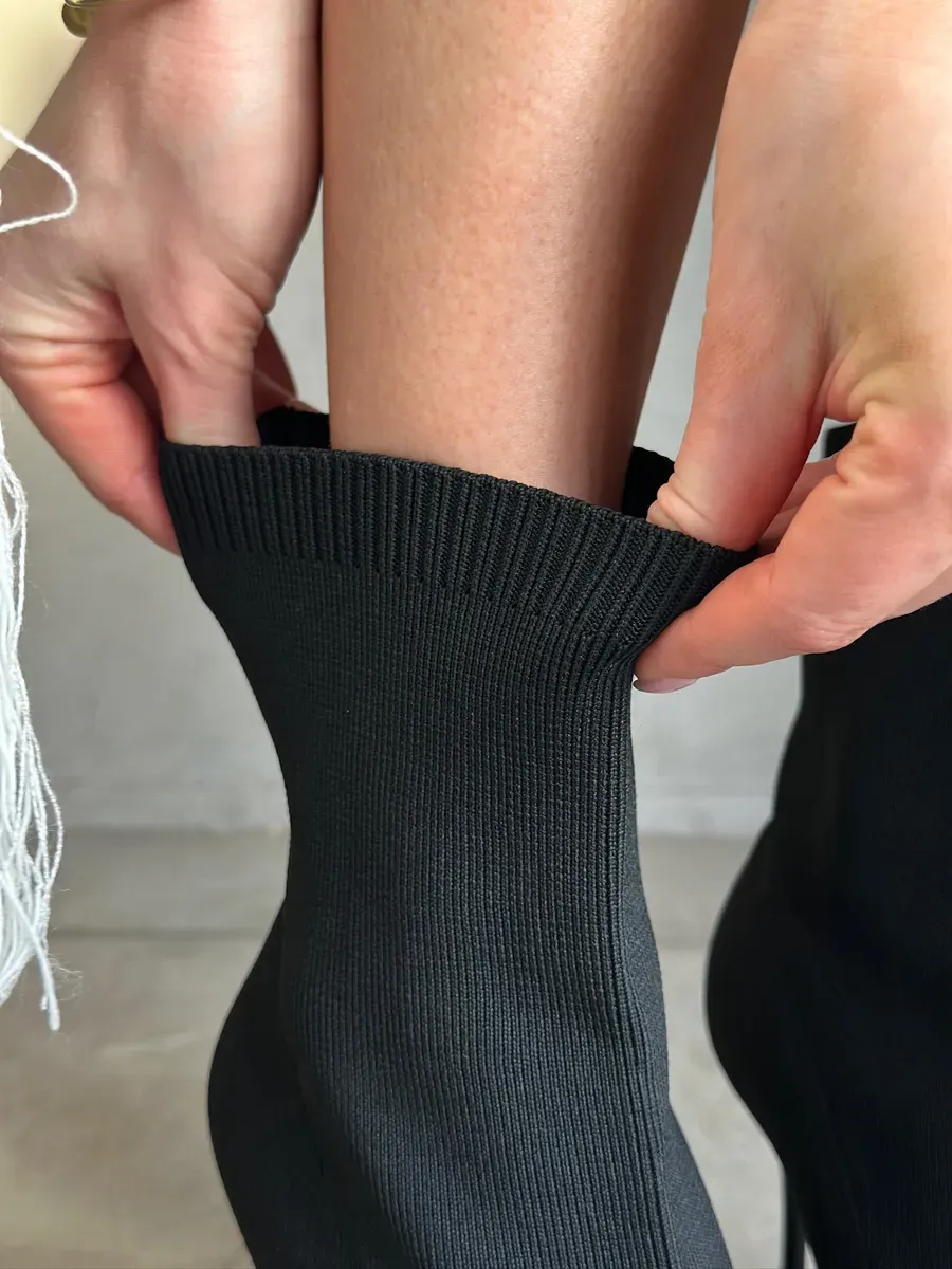 Ботильоны женские текстиль